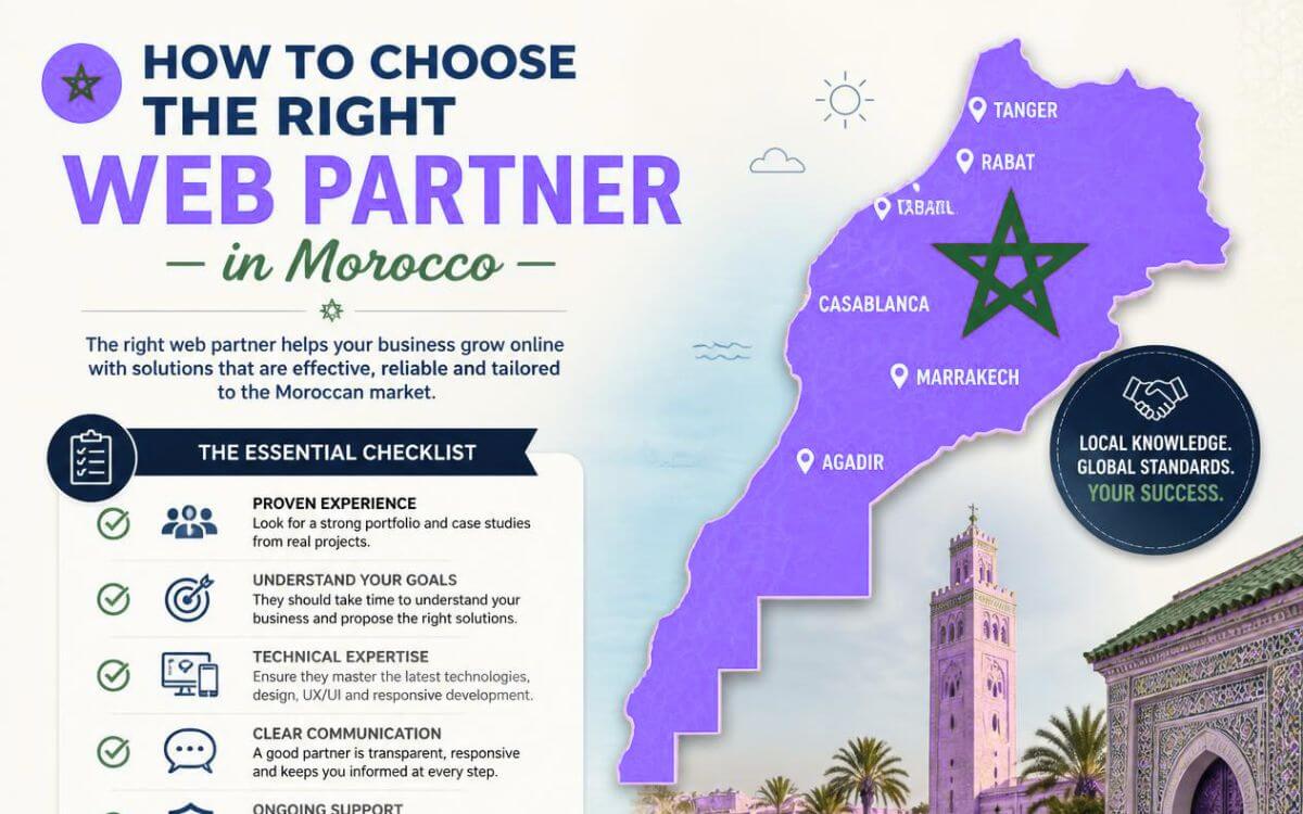 Agence web au Maroc: Comment bien choisir votre partenaire ?