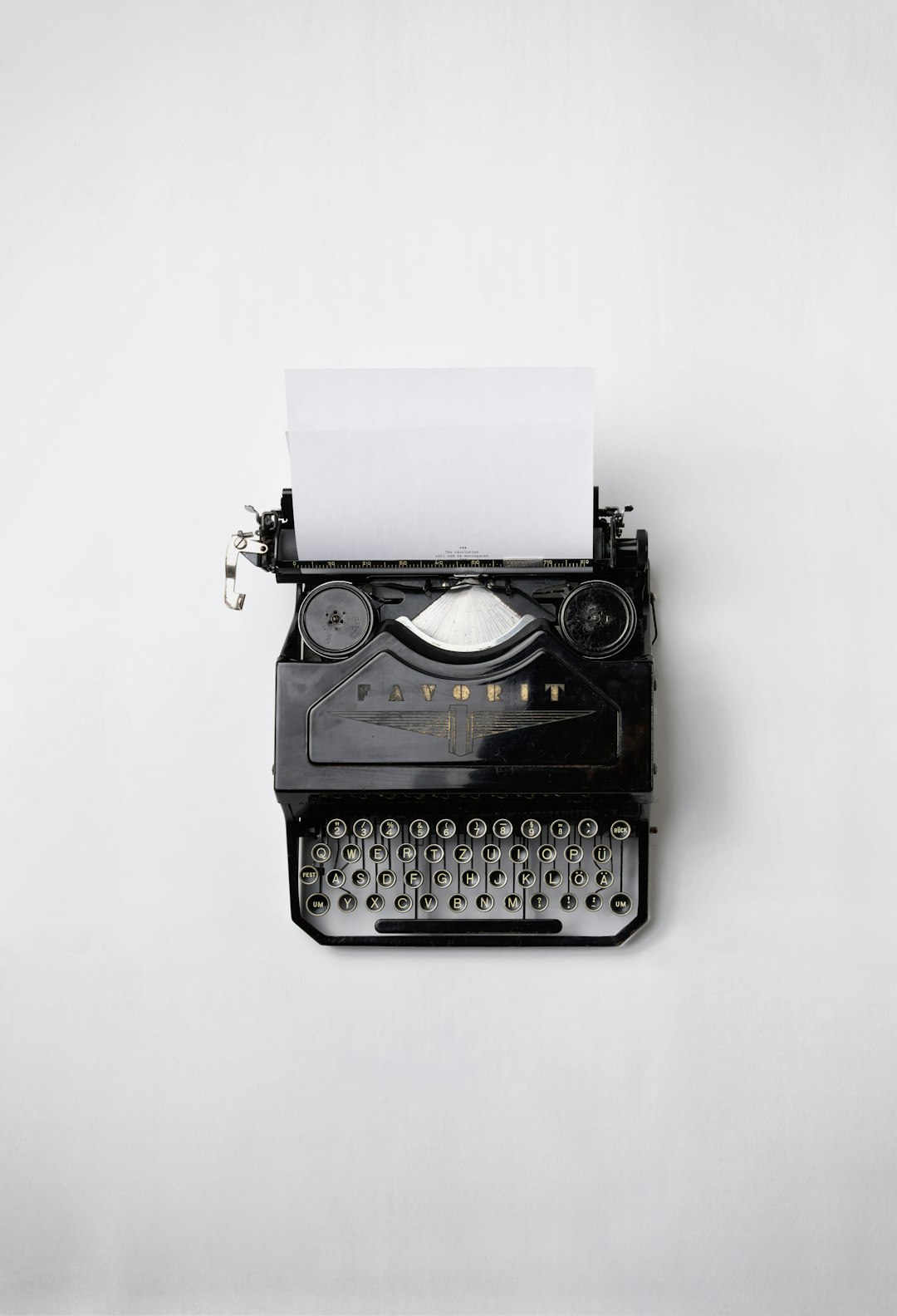 Blog d'entreprise : machine à écrire, symbole de la stratégie de contenu